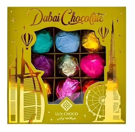 Ассорти дубайских конфет LUX CHOCO (9 вкусов), 340 г 868 фото