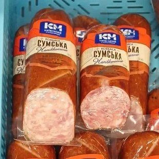 Ковбаса напівкопчена Сумська 334 фото