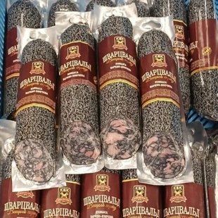 Ковбаса Шварцвальд варено-копчена 234 фото